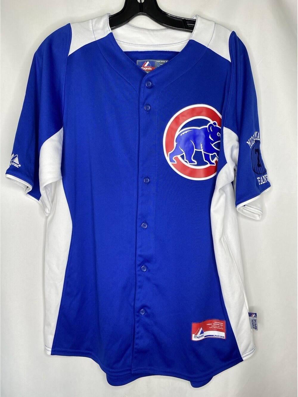 Majestic Chicago Cubs Blue Authentic Collection M Jersey Mickey Mantle #7